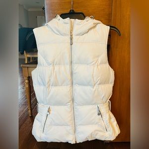 Eddie Bauer goose down vest, size small